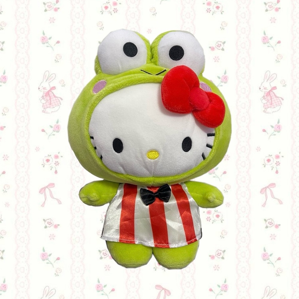 GUND Sanrio Hello Kitty Keroppi Costume Plush
